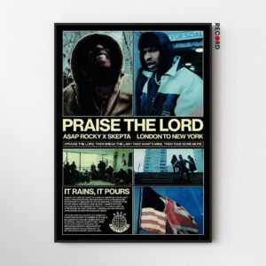 ASAP Rocky x Skepta 'Praise The Lord' Poster