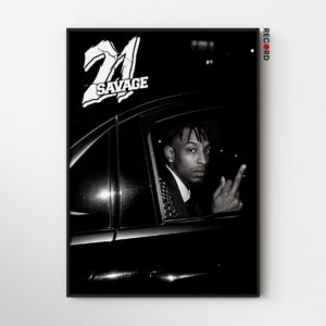 21 Savage 'Car' Poster