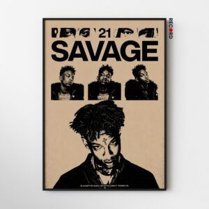 21 Savage 'Portrait' Poster