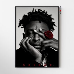 21 Savage 'Rose' Poster