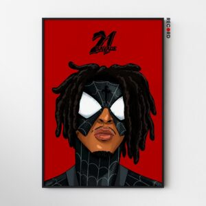 21 Savage 'Spider' Poster