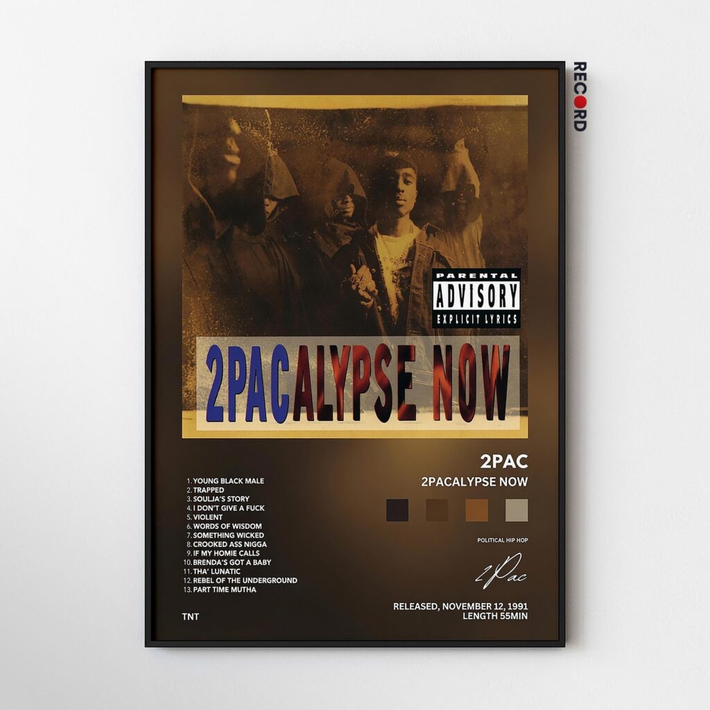 2Pac '2Pacalype Now' Album Poster