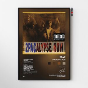 2Pac '2Pacalype Now' Album Poster