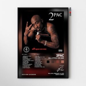 2Pac 'All Eyez On Me' Album Poster