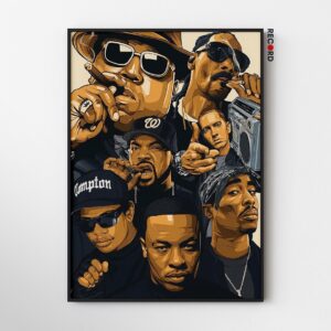 2Pac 'Rap Legends' Poster