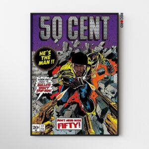 50 Cent 'Comic' Poster