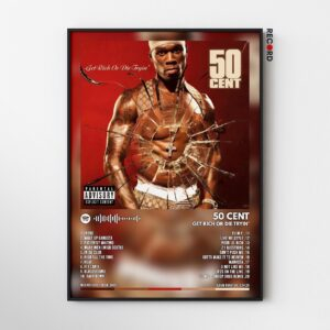 50 Cent 'Get Rich Or Die Tryin' Album Poster