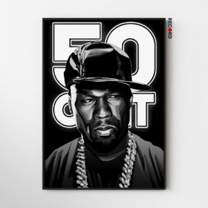 50 Cent 'Portrait' Poster