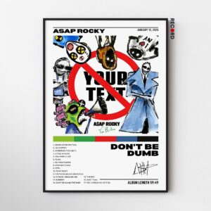 ASAP Rocky 'Don't Be Dumb' Album Poster