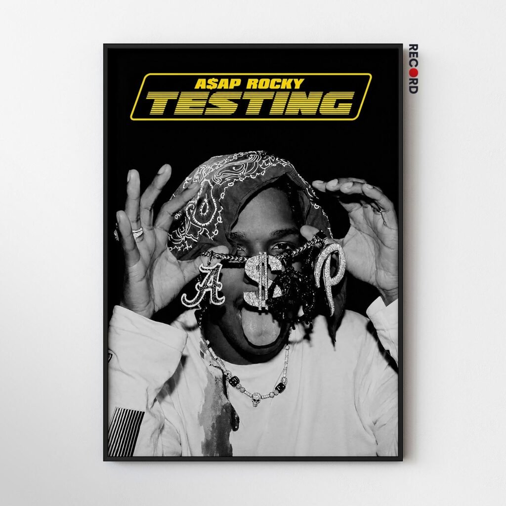 ASAP Rocky 'Ice Testing' Poster