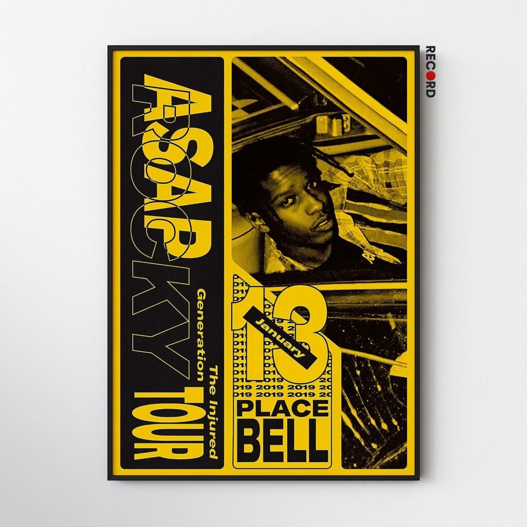 ASAP Rocky 'Injured Generation Tour' Poster