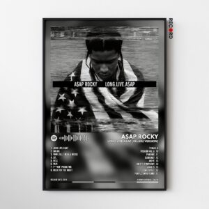 ASAP Rocky 'Long.Live.ASAP' (Deluxe Version) Album Poster