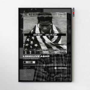 ASAP Rocky 'Long.Live.ASAP' (Deluxe Version) Album Poster