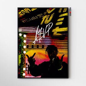 ASAP Rocky 'Neon Signature' Poster