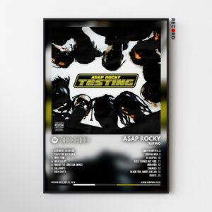 ASAP Rocky 'Testing' Album Poster