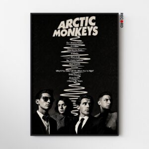 Arctic Monkeys 'AM Band' Tracklist Poster