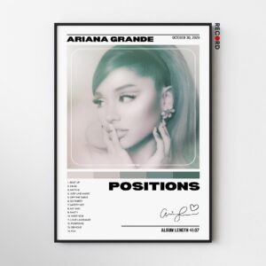 Ariana Grande 'Positions' Album Poster