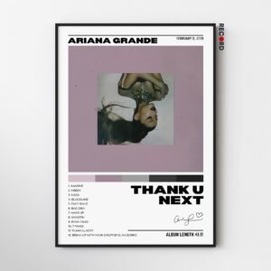 Ariana Grande 'Thank U, Next' Album Poster