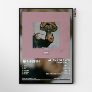 Ariana Grande 'Thank U, Next' Album Poster