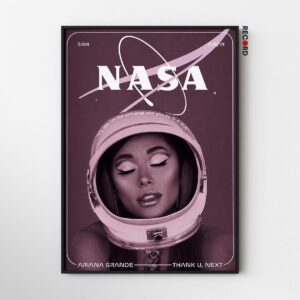 Ariana Grande 'Thank U, Next Nasa' Poster