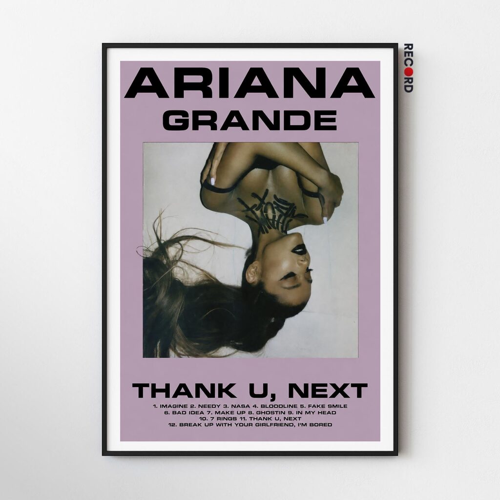 Ariana Grande 'Thank U, Next' Tracklist Poster