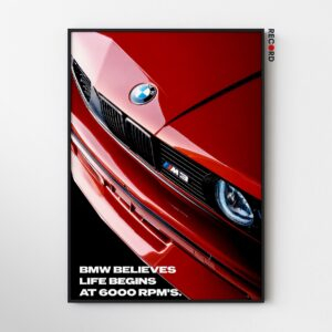 BMW M3 Poster