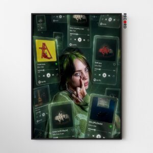 Billie Eilish 'Spotify' Poster