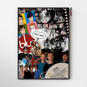Blur 'Parklife Collage' Poster