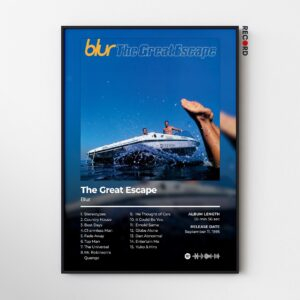 Blur 'The Great Escape' Album Poster