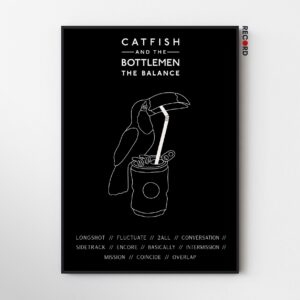 Catfish And The Bottlemen 'The Balance' Tracklist Poster