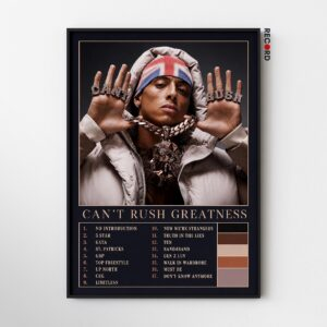 Central Cee 'Can't Rush Greatness' Album Poster