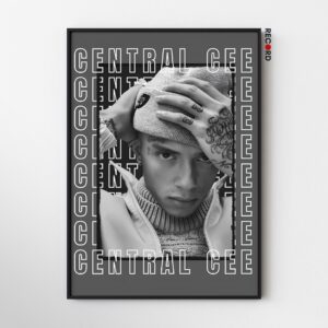 Central Cee 'Typography' Poster