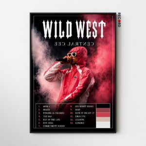 Central Cee 'Wild West' Album 2.0 Poster