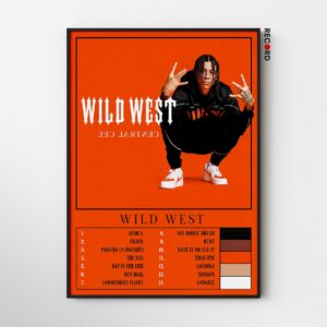 Central Cee 'Wild West' Album Poster