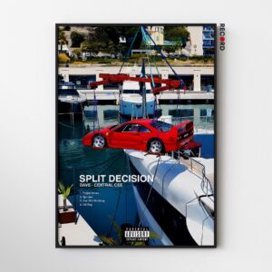 Central Cee x Dave 'Split Decision' Tracklist Poster
