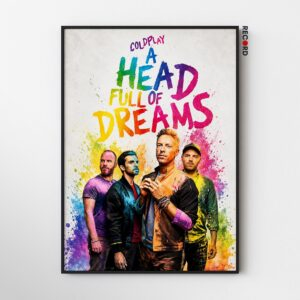 Coldplay 'A Head Full Of Dreams' Poster