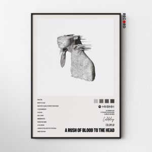 Coldplay 'A Rush Of Blood To The Head' Album Poster