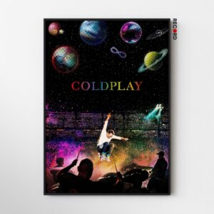 Coldplay 'Live' Poster