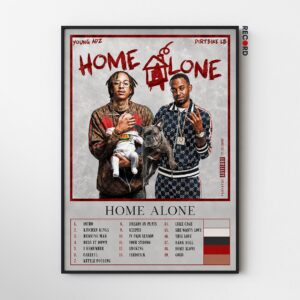 D-Block Europe 'Home Alone' Album Poster