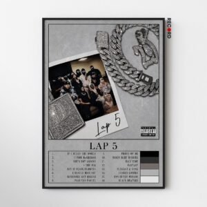 D-Block Europe 'Lap 5' Album Poster