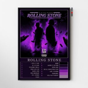 D-Block Europe 'Rolling Stone' Album Poster