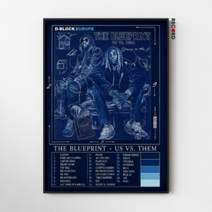 D-Block Europe 'The Blueprint - Us Vs. Them' Album Poster
