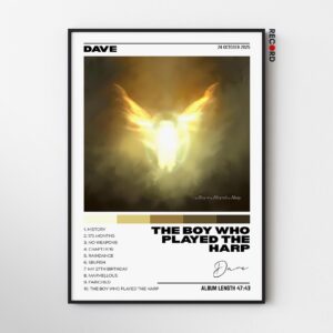 Dave 'The Boy Who Played The Harp' Album Poster