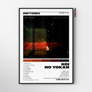 Deftones 'Koi No Yokan' Album Poster