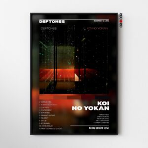 Deftones 'Koi No Yokan' Album Poster