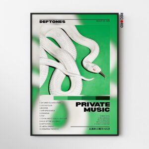 Deftones 'Private Music' Album Poster
