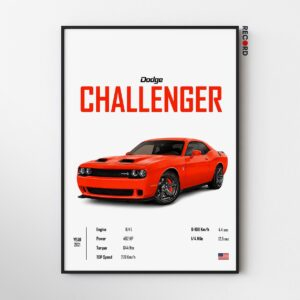 Dodge Challenger Poster
