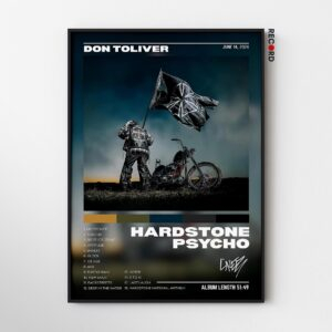 Don Toliver 'Hardstone Psycho' Album Poster