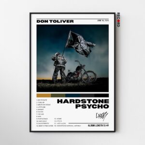 Don Toliver 'Hardstone Psycho' Album Poster