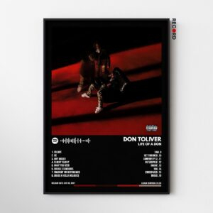 Don Toliver 'Life Of A Don' Album Poster